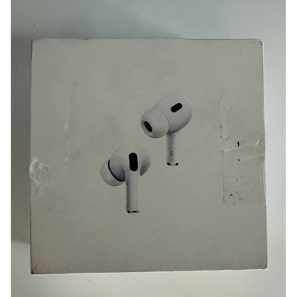 Apple AirPods Pro 2nd Gen White Wireless MagSafe USB-C MTJV3LL/A